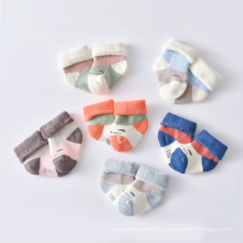 chaussettes d&#39;hiver de haute qualité chaussettes éponge bébé chaussettes éponge bébé